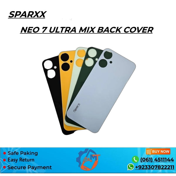 NEO 7 ULTRA  BACK COVER SPARXX MIX COLOUR