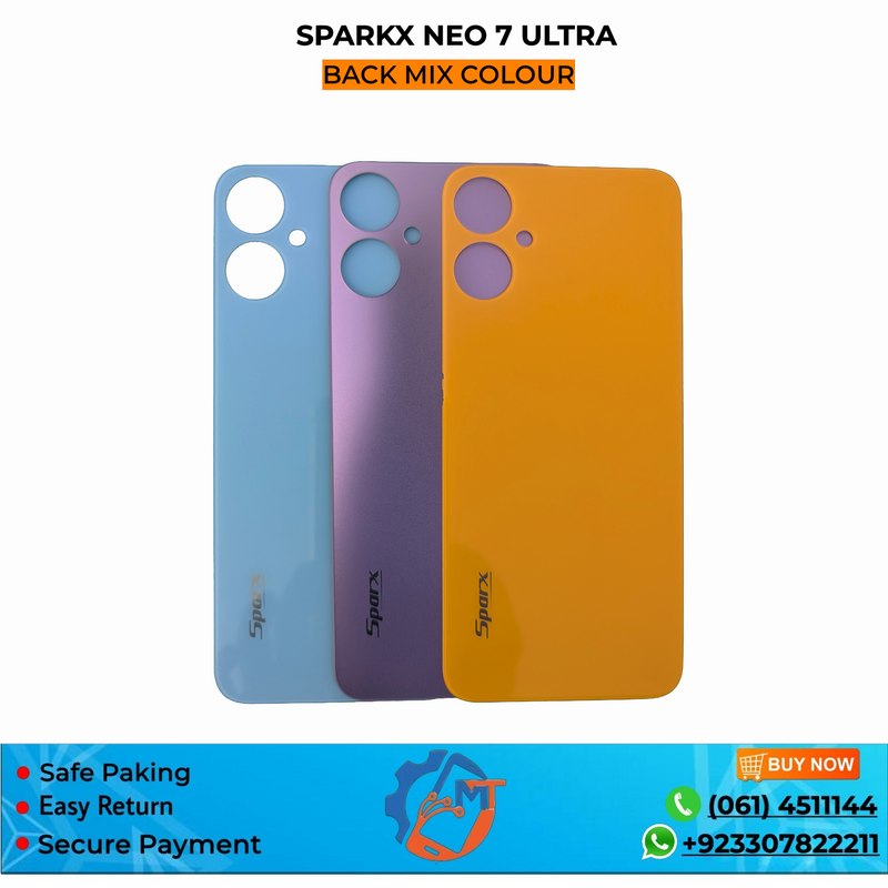 NEO 7 ULTRA  BACK COVER SPARXX MIX COLOUR