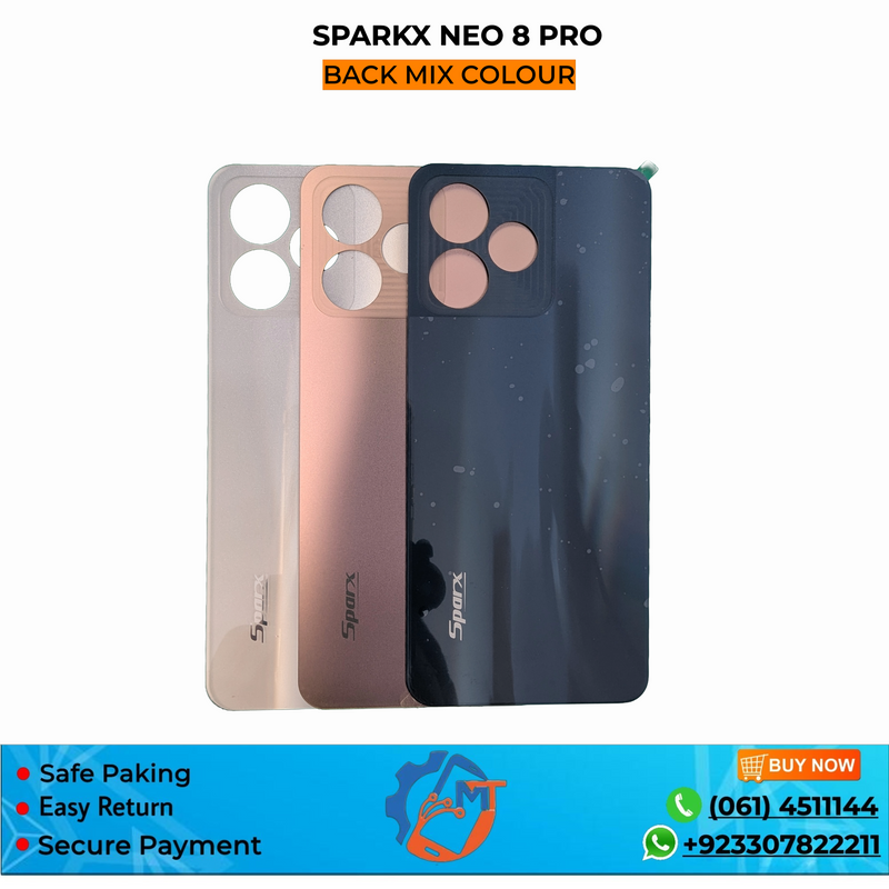 NEO 8 PRO BACK COVER SPARXX MIX COLOUR