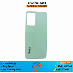 NEO 8 BACK COVER SPARXX MIX COLOUR