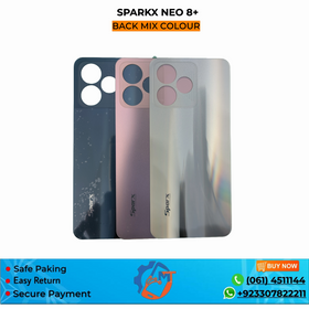 NEO 8+ BACK COVER SPARXX MIX COLOUR