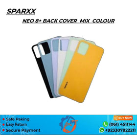 NEO 8+ BACK COVER SPARXX MIX COLOUR