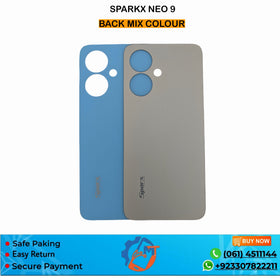 NEO 9 BACK COVER SPARXX MIX COLOUR