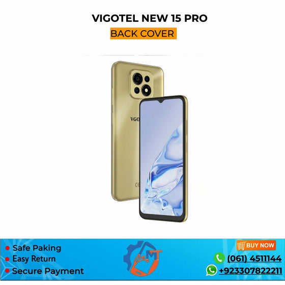 NEW 15 PRO BACK COVER VIGOTEL MIX COLOUR