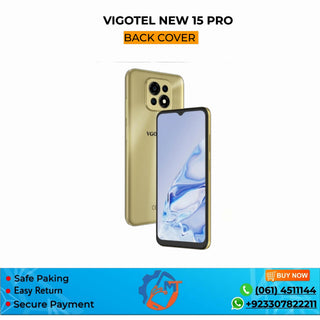 NEW 15 PRO BACK COVER VIGOTEL MIX COLOUR