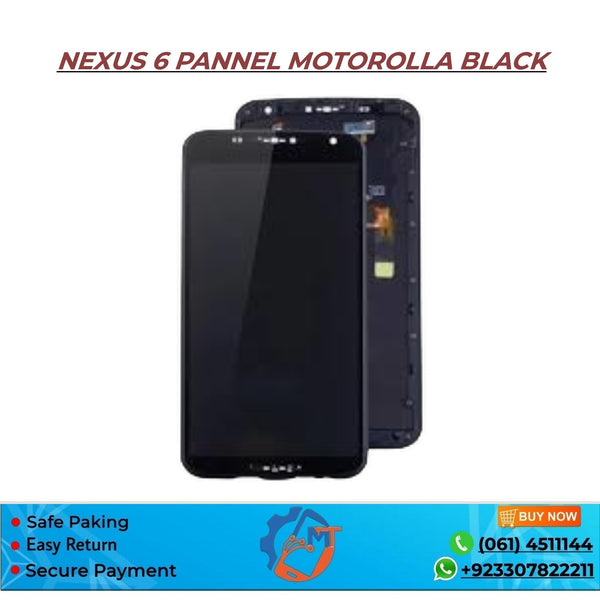 NEXUS 6 PANNEL MOTOROLLA BLACK