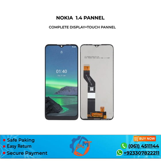 NOKIA 1.4 PANNEL BLACK