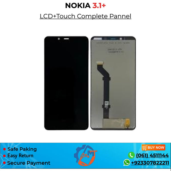NOKIA 3.1+ PANNEL BLACK