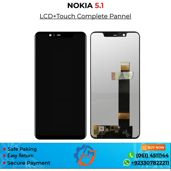 NOKIA 5.1 PANNEL BLACK