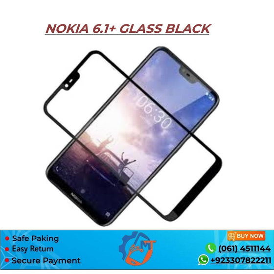 NOKIA 6.1+ GLASS BLACK