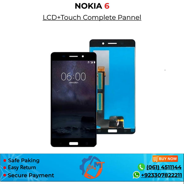 NOKIA 6 PANNEL BLACK