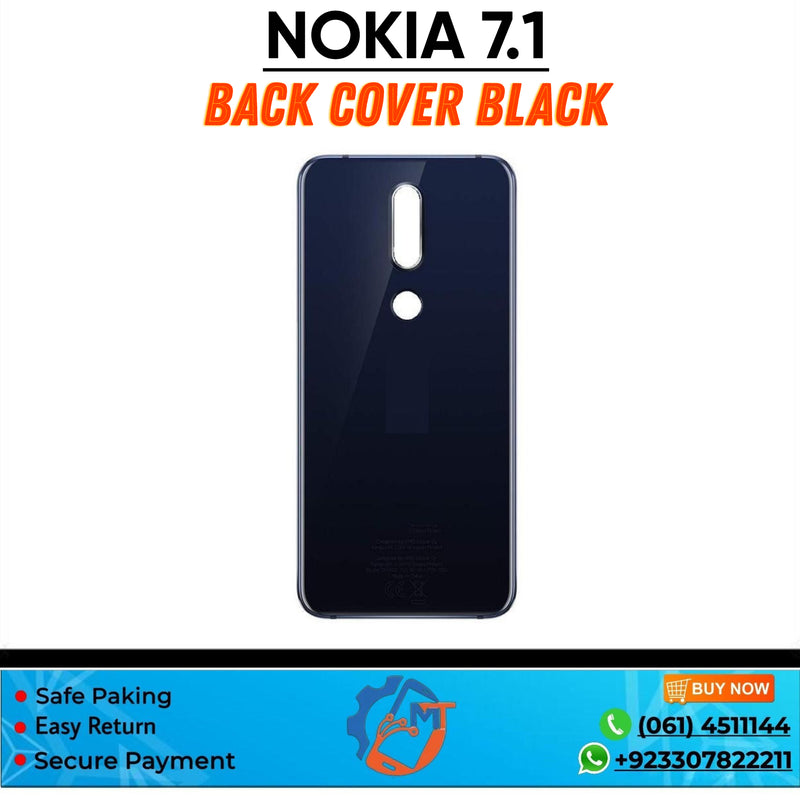NOKIA 7.1 BACK COVER  BLACK