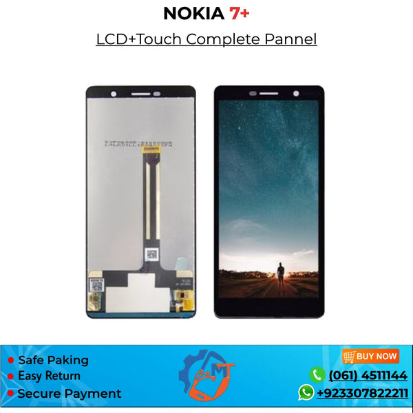 NOKIA 7+ PANNEL BLACK