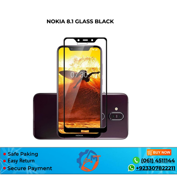 NOKIA 8.1 GLASS BLACK