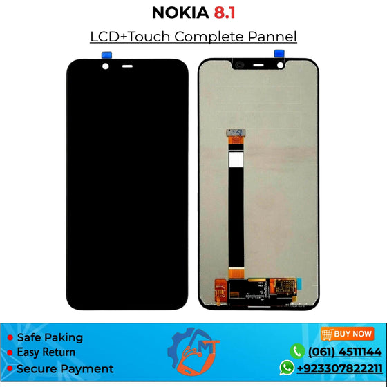 NOKIA 8.1 PANNEL BLACK