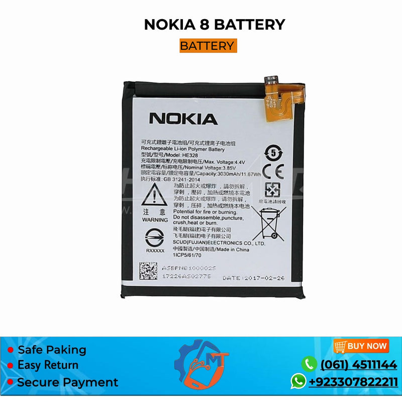 NOKIA 8 BATTERY