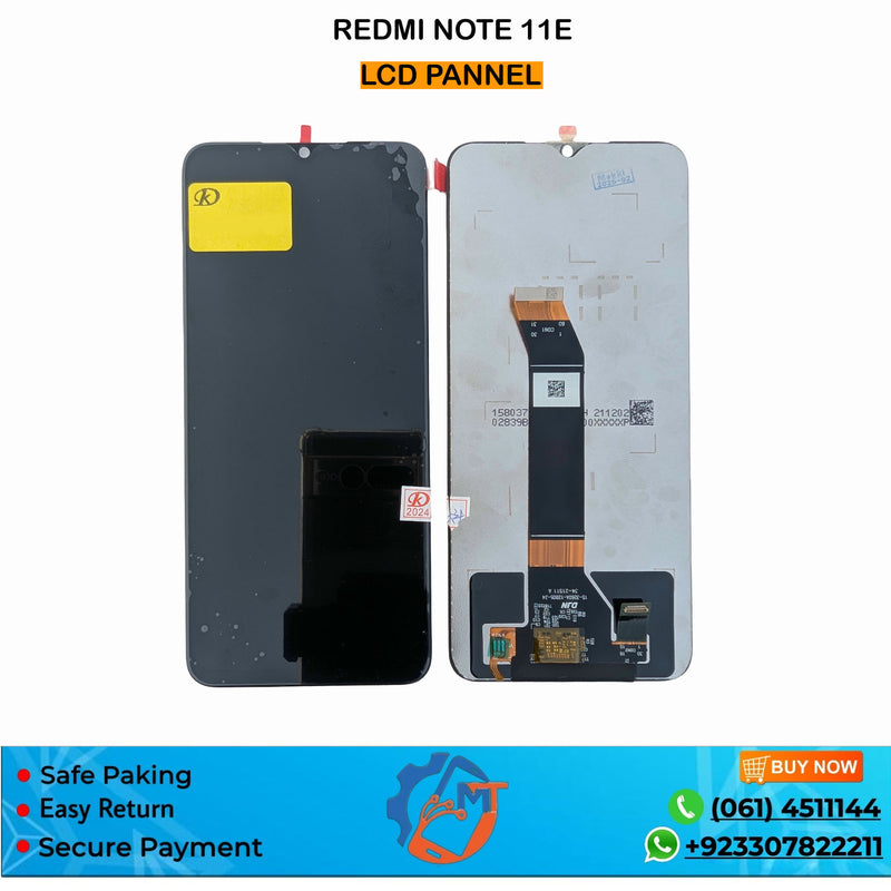 MI NOTE 11E PANNEL BLACK ORG SVC
