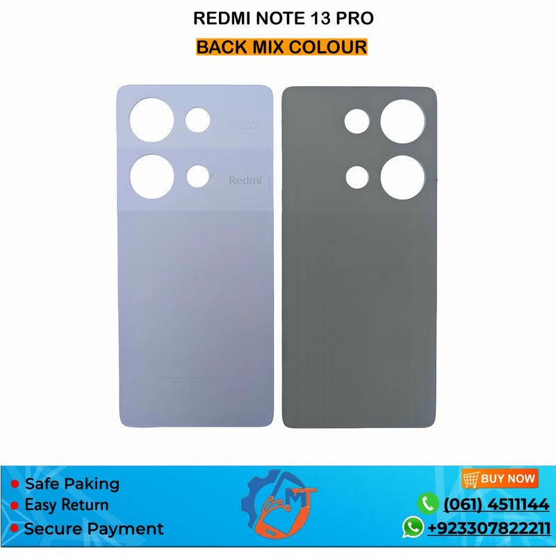 MI NOTE 13 PRO BAK COVER MIX COLOUR