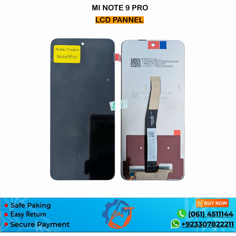 MI NOTE 9 PRO/NOTE 9S PANNEL