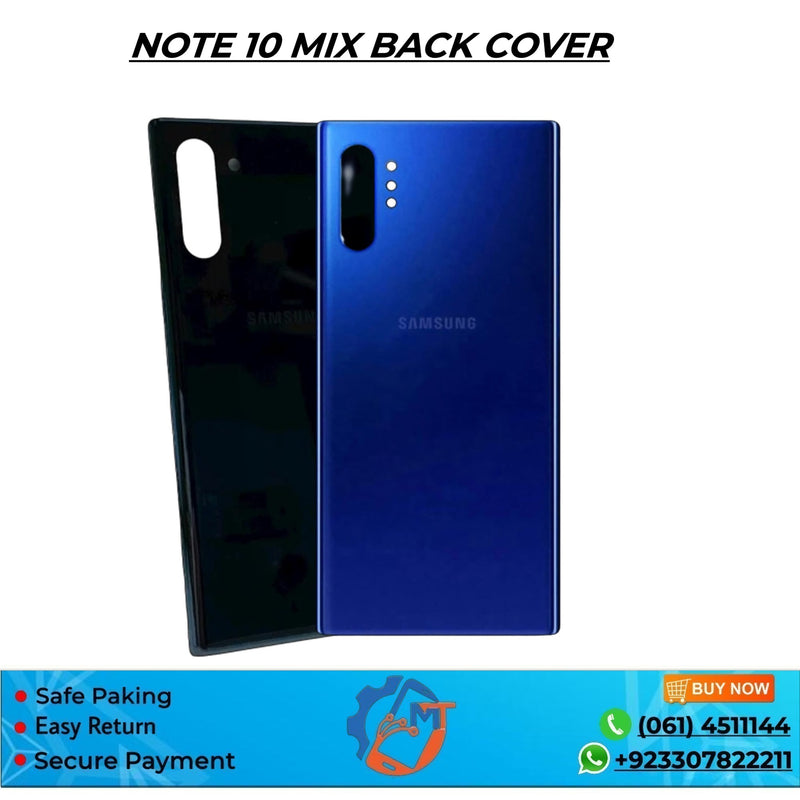 NOTE 10 BACK COVER BLACK