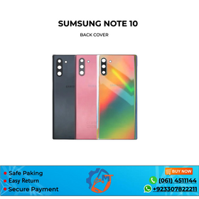 NOTE 10 BACK COVER BLUE