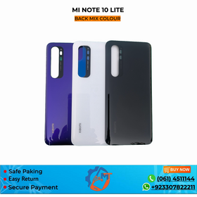 MI NOTE 10 LITE BACK COVER WHITE