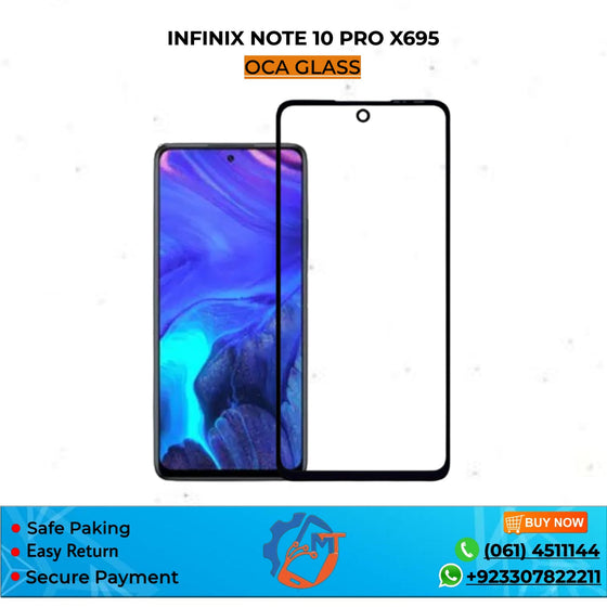 NOTE 10 PRO/X695 OCA GLASS
