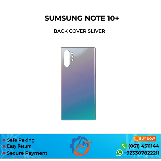 NOTE 10+ BACK COVER SILVER