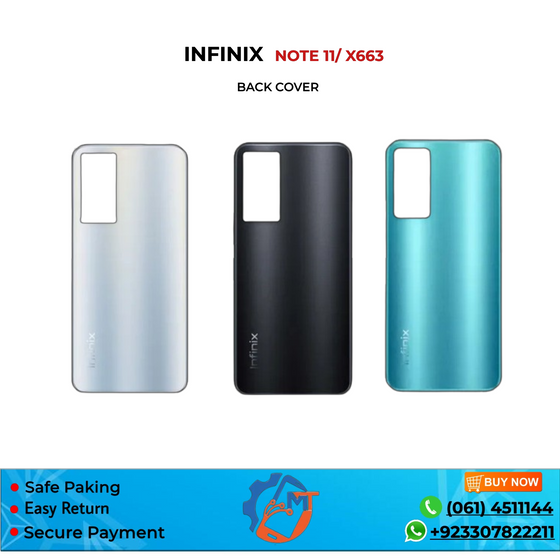 NOTE 11/X663 BACK COVER INFINIX