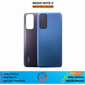 MI NOTE 11 BACK COVER BLACK