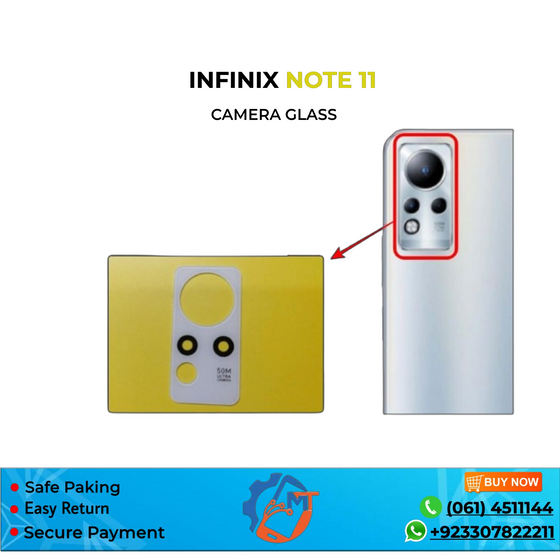 NOTE 11/X663 CAMERA GLASS INFINIX