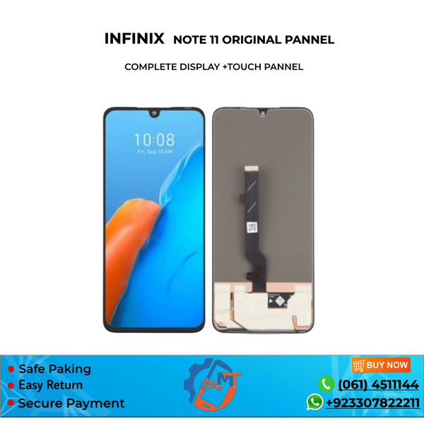 NOTE 11 PANNEL  BLACK INFINIX ORG