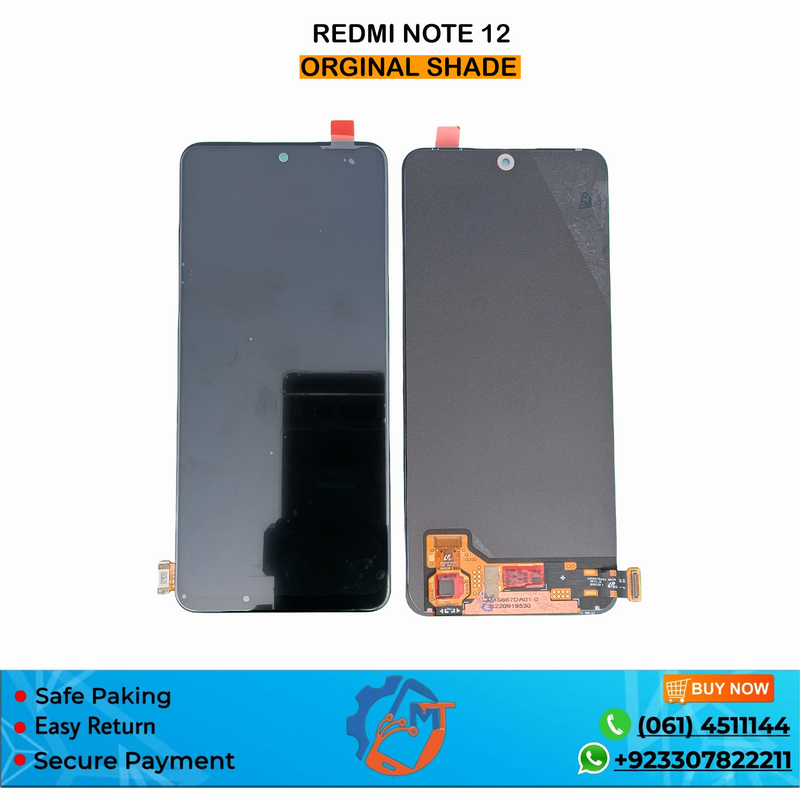 MI NOTE 12 PANNEL ORG SHADE