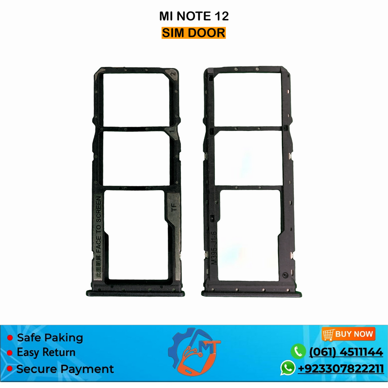 MI NOTE 12 SIM DOOR