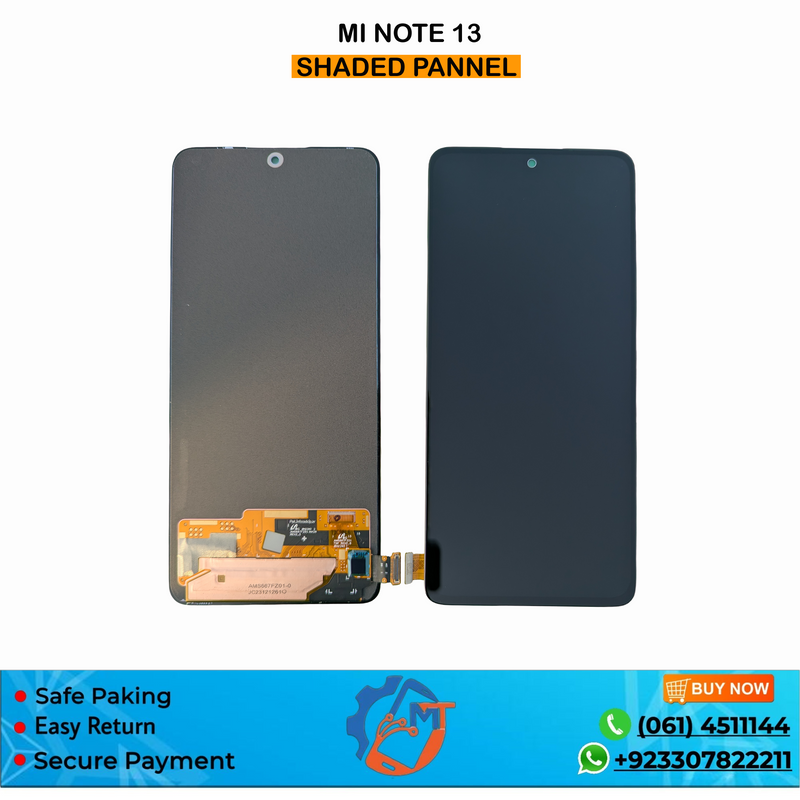 NOTE 13 PANNEL MI ORG SHADE