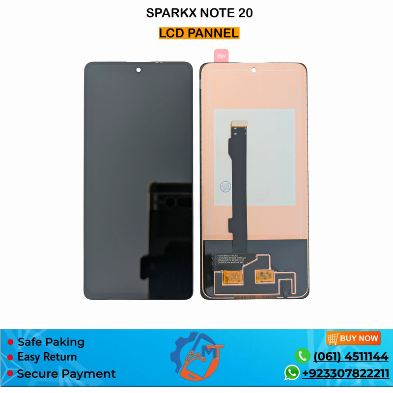 NOTE 20 PANNEL SPARXX INCELL