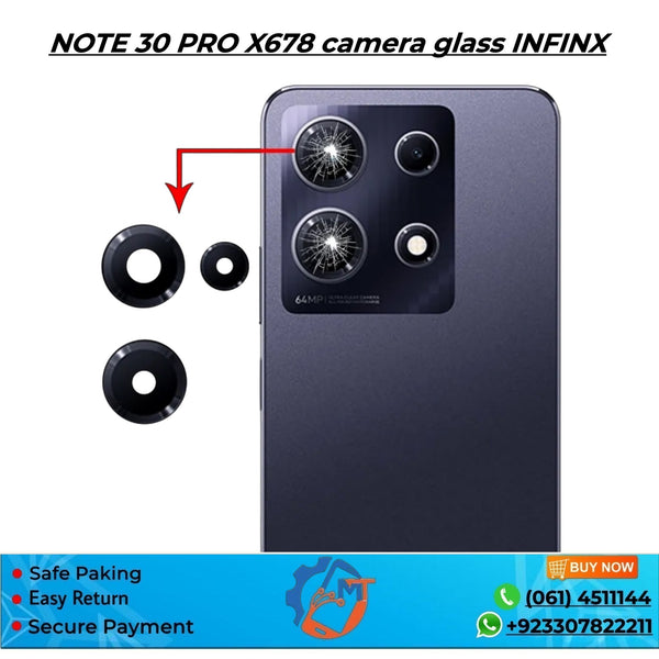 NOTE 30 PRO/X678 CAMERA GLASS