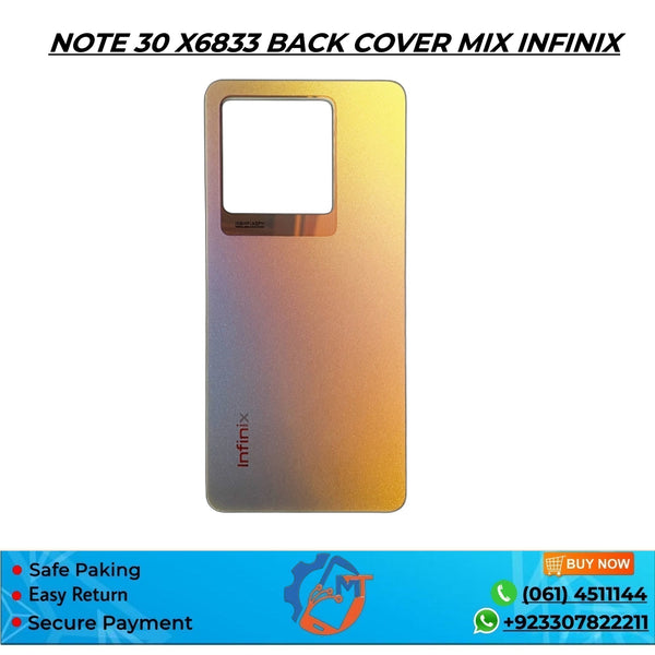 NOTE 30/X6833 BACK COVER MIX INFINIX