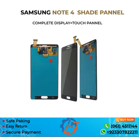 NOTE 4 PANNEL SHADE