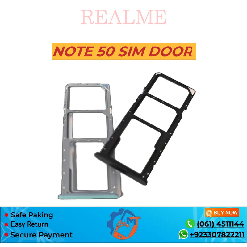 NOTE 50 SIM DOOR REALME