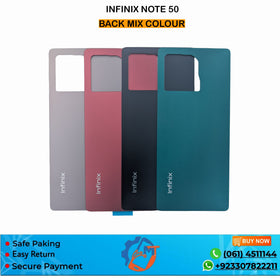 NOTE 50 BACK COVER INFINIX MIX COLOUR
