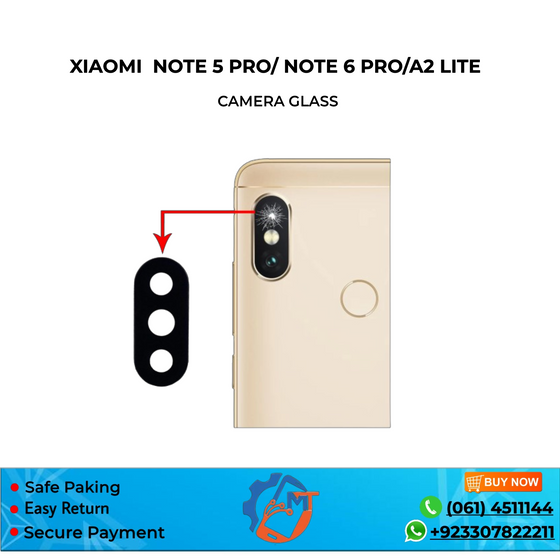 NOTE 5 PRO/NOTE 6 PRO/A2 LITE CAMERA GLASS
