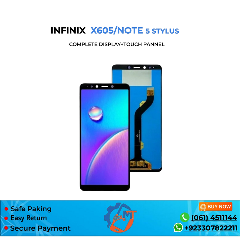 X605/NOTE 5 STYIUS PANNEL INFINIX BLACK