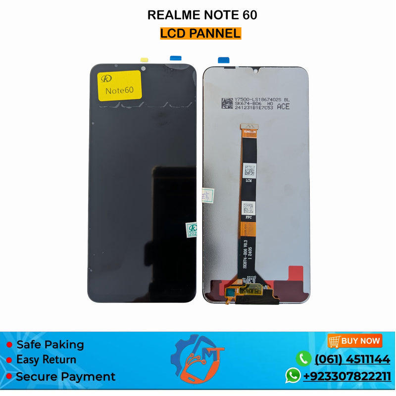 C63/C61/NOTE 60 PANNEL REALME SVC