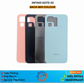 NOTE 60 BACK COVER INFINIX MIX COLOUR