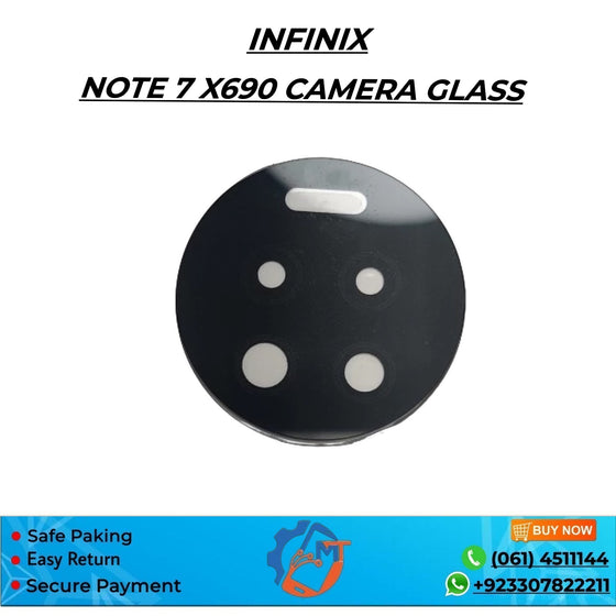 NOTE 7/X690 CAMERA GLASS INFINIX