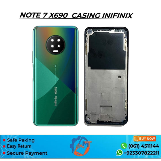 NOTE 7/X690  CASING INIFINIX MIX COLOR