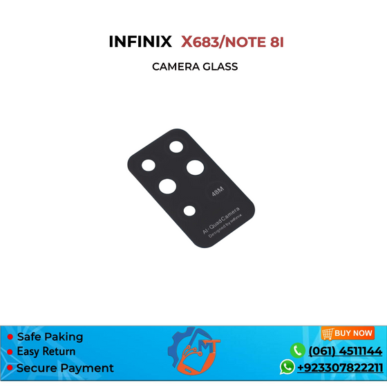 X683/NOTE 8i CAMERA GLASS