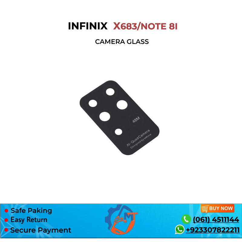 X683/NOTE 8i CAMERA GLASS