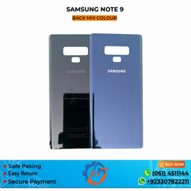 NOTE 9 BACK COVER BLUE